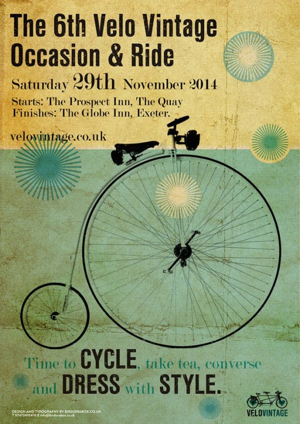 The 6th Velo Vintage Occasion and Ride Exeter 